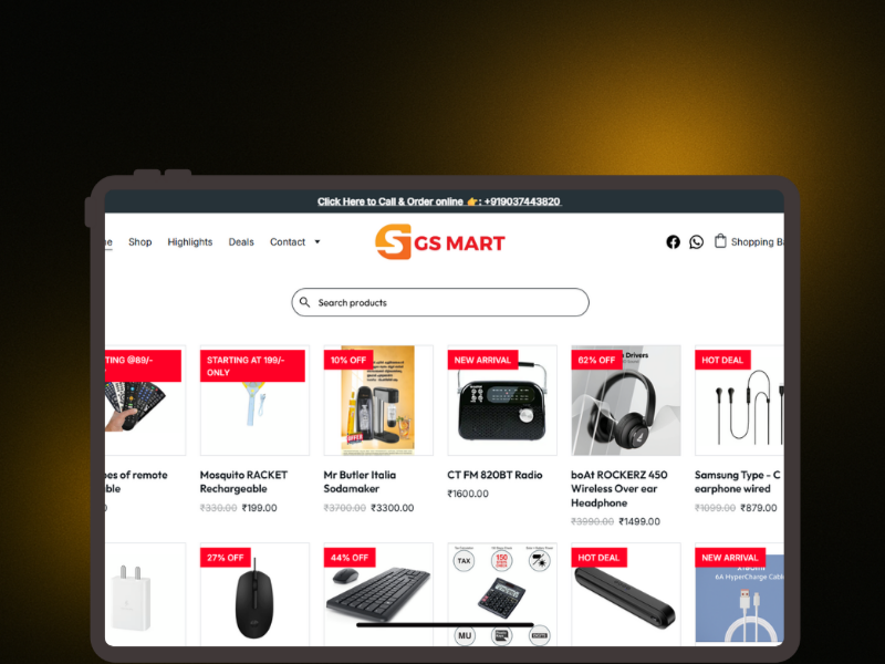 GSMARTKOCHI.IN - E-Commerce Platform